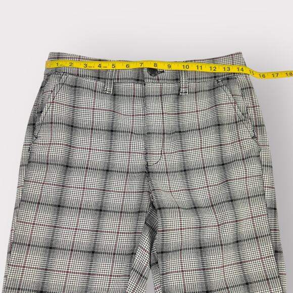 American Eagle Super Hi-Rise Plaid Skinny Trouser Size 4 Regular - Picture 8 of 10